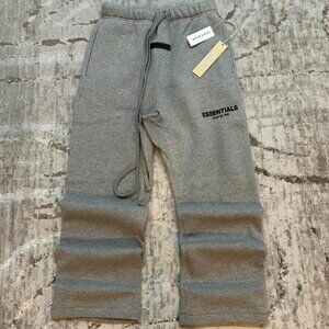 Essentials x large new dark oat sweatpants uncuffed